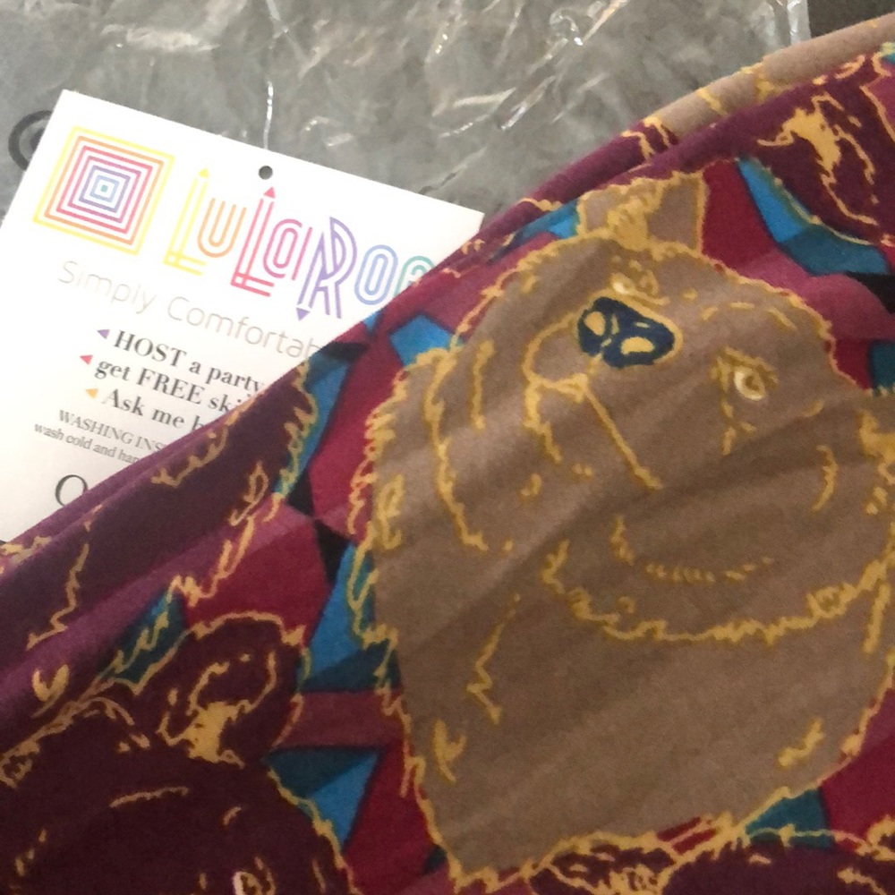 Back to school sale Lularoe bear leggings bnwt